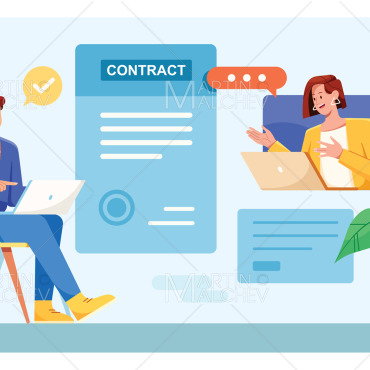 Contract Contract Illustrations Templates 313458