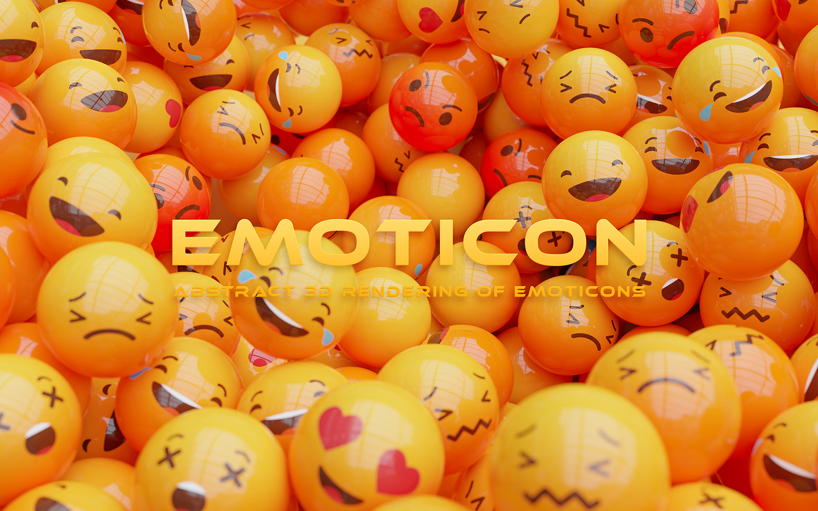 Emoticon Background Template