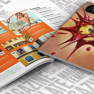<a class=ContentLinkGreen href=/fr/kits_graphiques_templates_magazine.html>Magazine</a></font> brochure brochure 313537