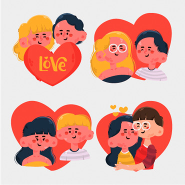 Couple Day Illustrations Templates 313643