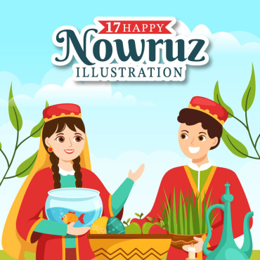Nowruz Day Illustrations Templates 313706
