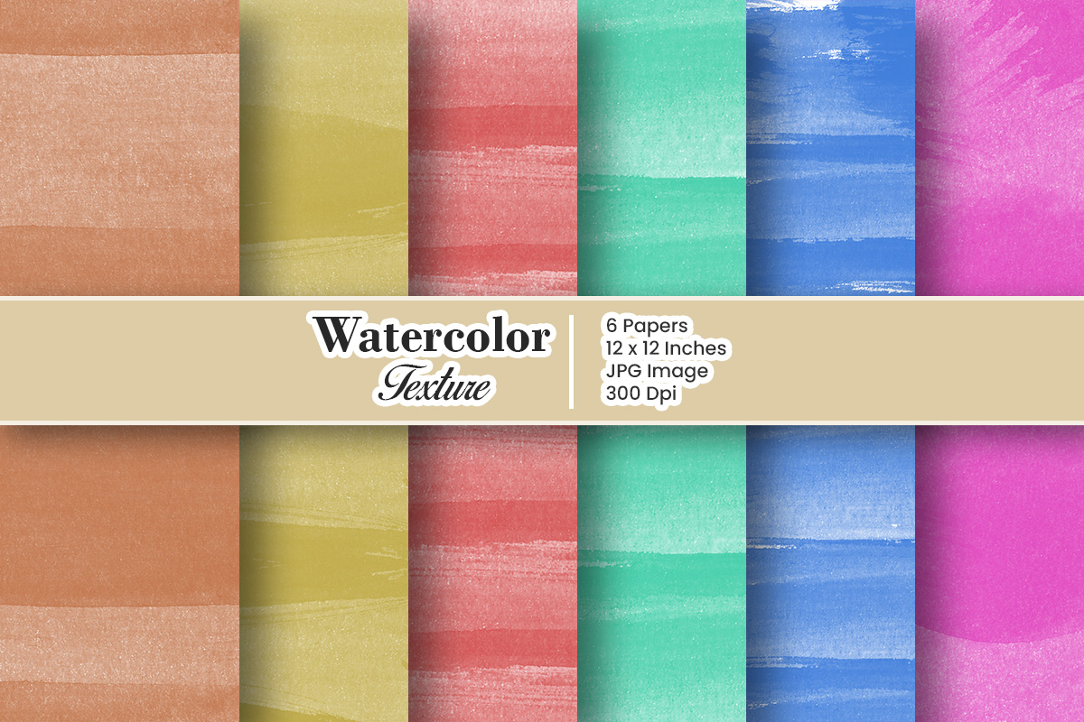 Watercolor digital paper and splashing texture background