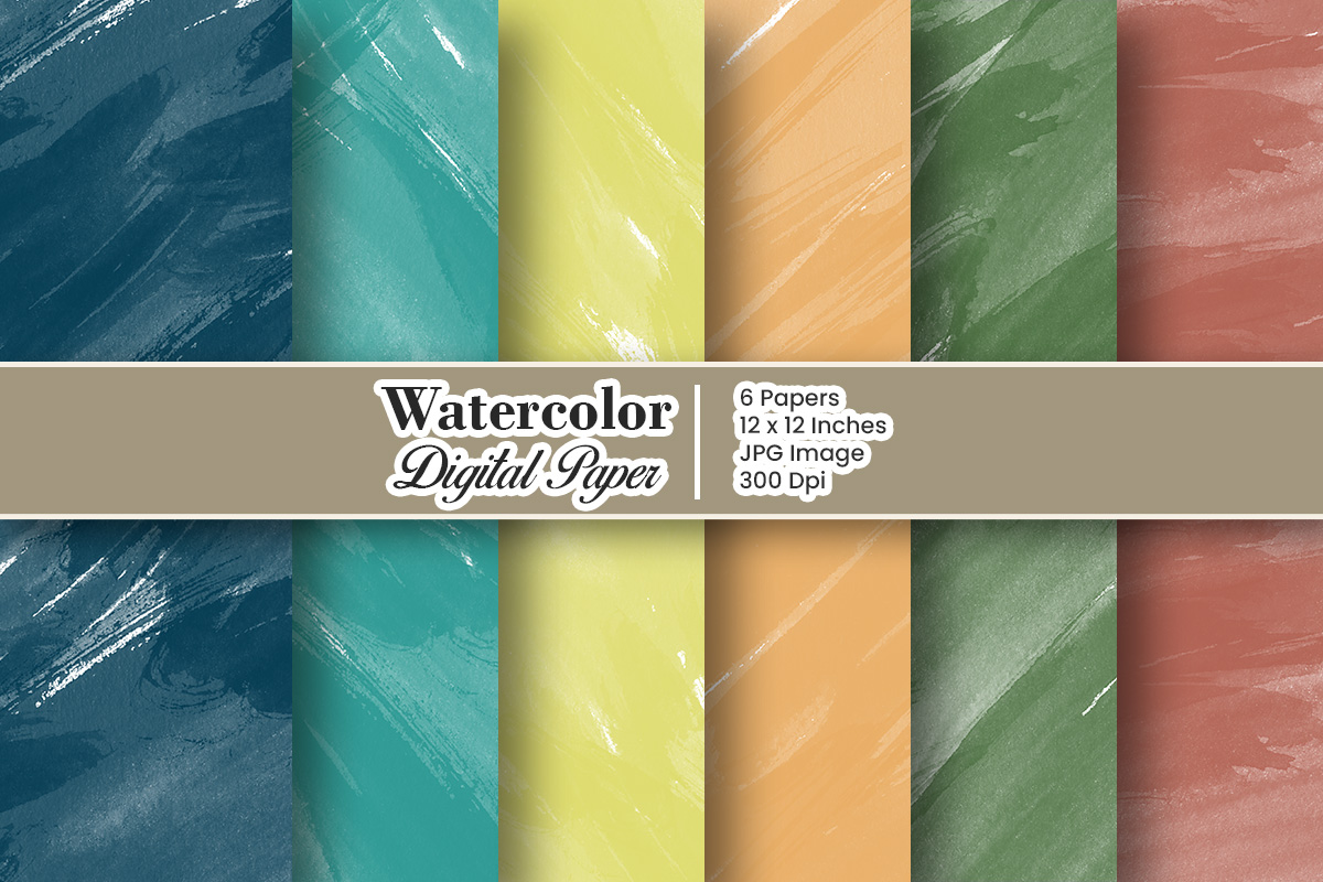 Watercolor painting background. splash texture digital paper