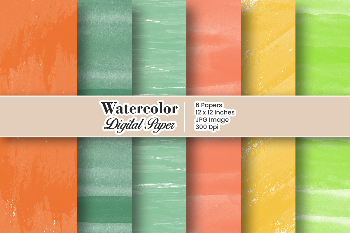 Hand painted watercolor pastel texture background or digital paper