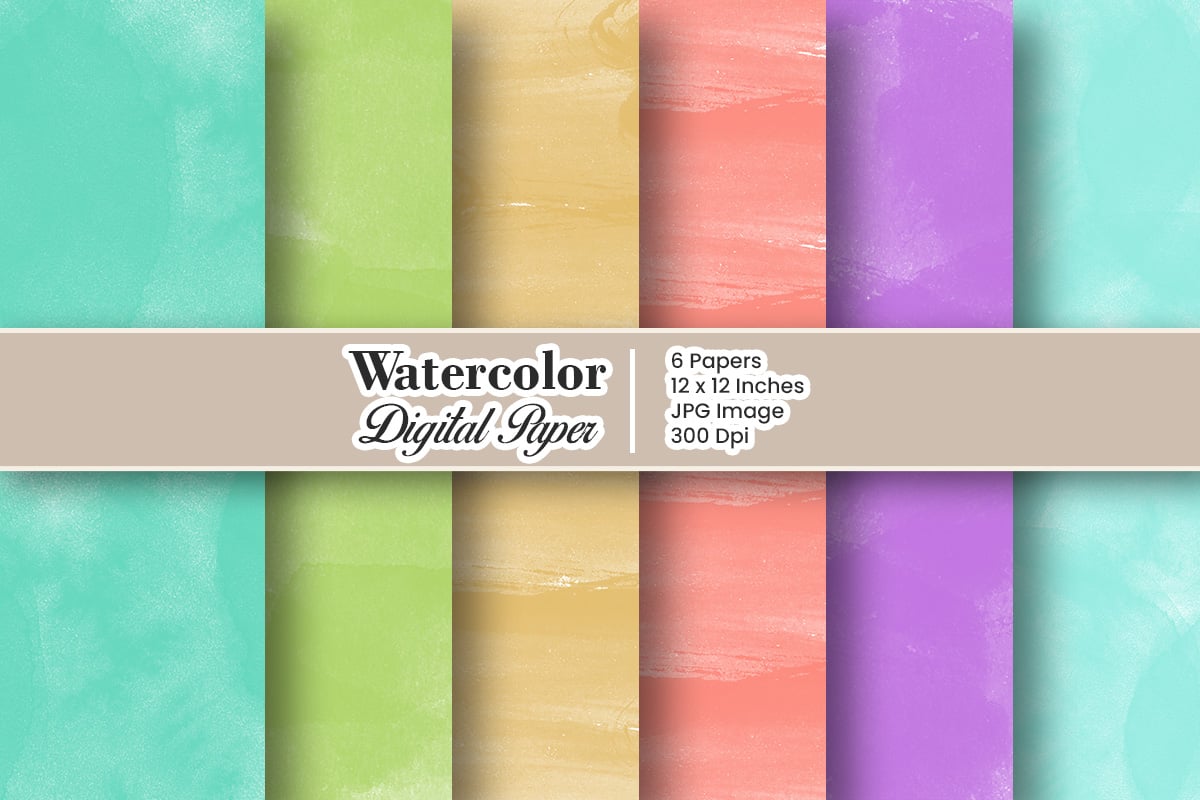 Abstract watercolor pastel background or Colorful paint texture background