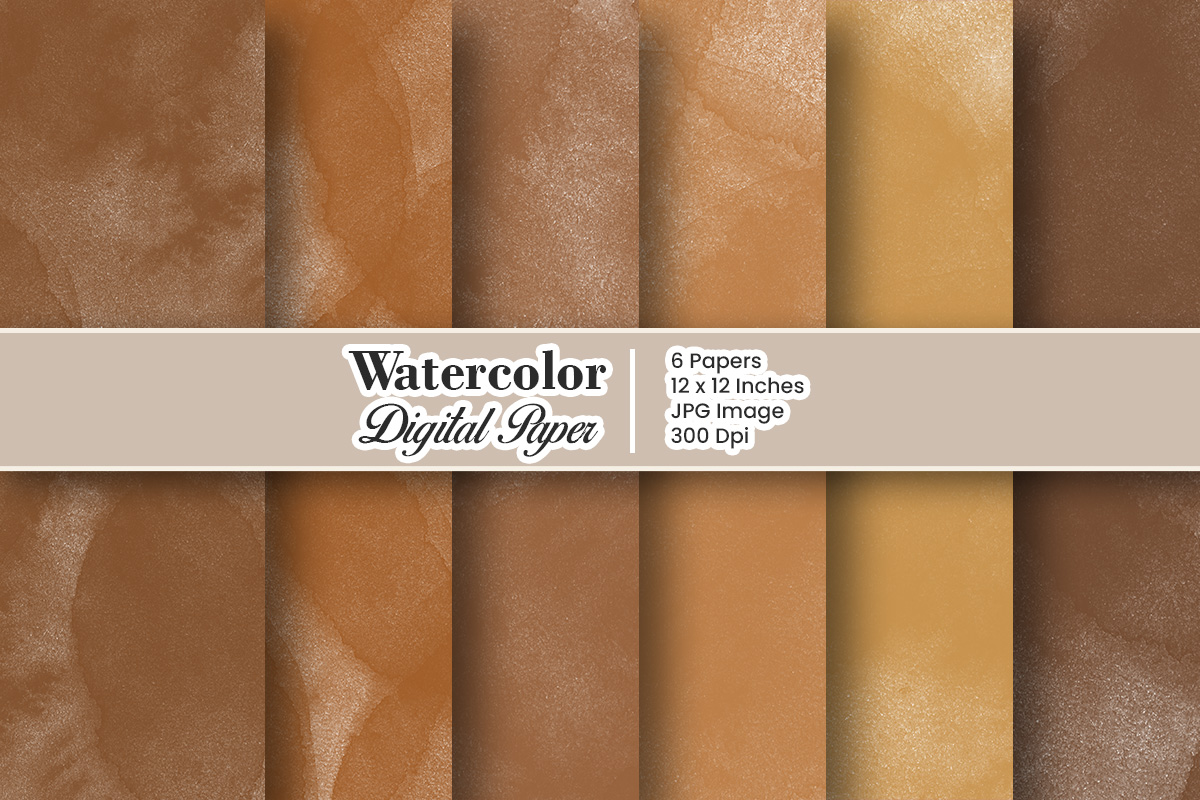 Hand painted watercolor pastel background or Watercolor Paint Digital Paper