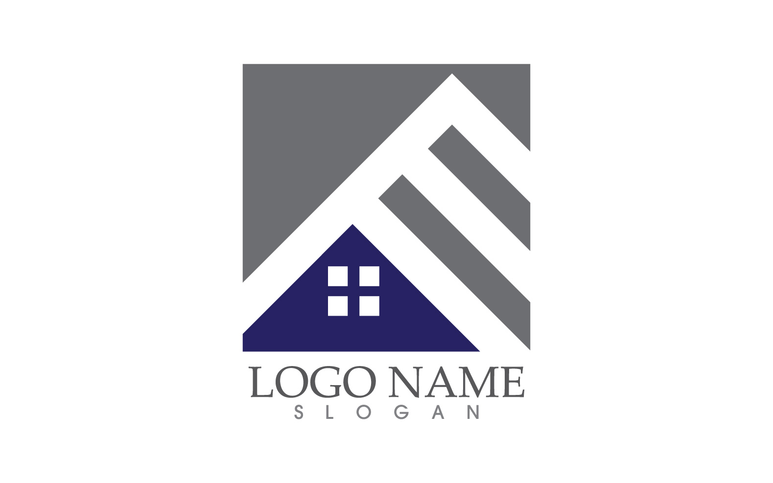 Property home house sell and rental logo vector design v28
