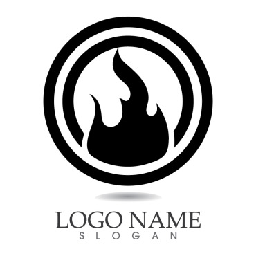 Flame Fire Logo Templates 314181