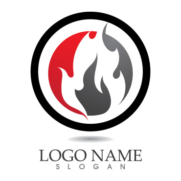 Flame Fire Logo Templates 314188