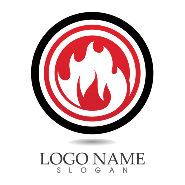 Flame Fire Logo Templates 314192