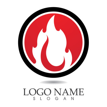 Flame Fire Logo Templates 314193