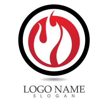 Flame Fire Logo Templates 314215