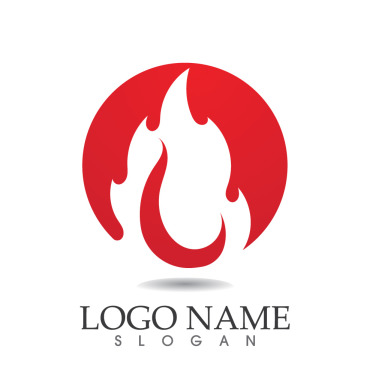 Flame Fire Logo Templates 314259