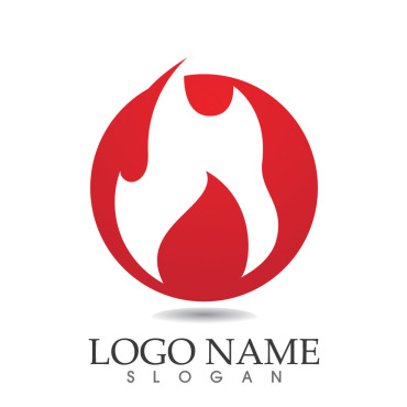 Flame Fire Logo Templates 314312