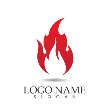 Flame Fire Logo Templates 314356