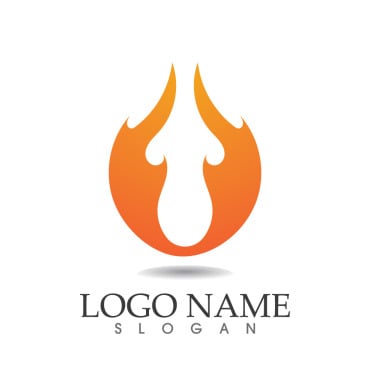 Flame Fire Logo Templates 314361