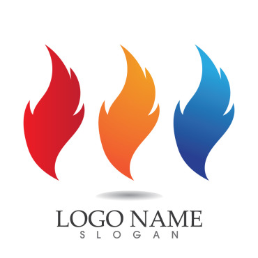 Flame Fire Logo Templates 314378