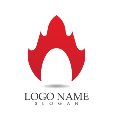 Flame Fire Logo Templates 314388