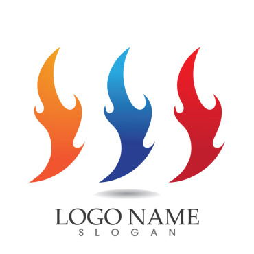 Flame Fire Logo Templates 314389