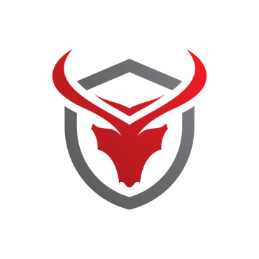 Bull Illustration Logo Templates 314434