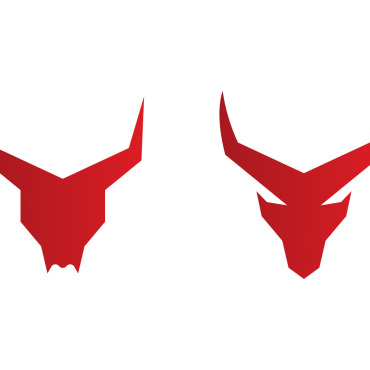 Bull Illustration Logo Templates 314435