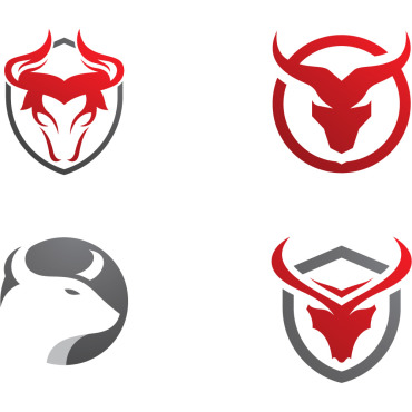 Bull Illustration Logo Templates 314438