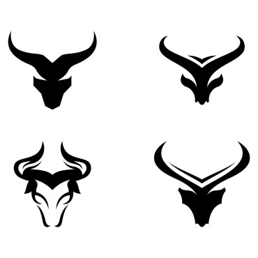 Bull Illustration Logo Templates 314439