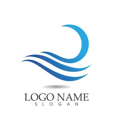 Wave Sea Logo Templates 314602