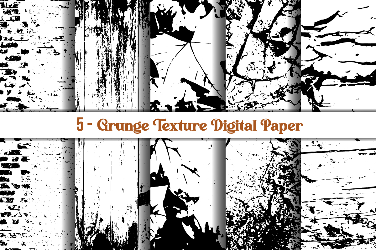 Grunge texture background and black distressed wall texture digital paper