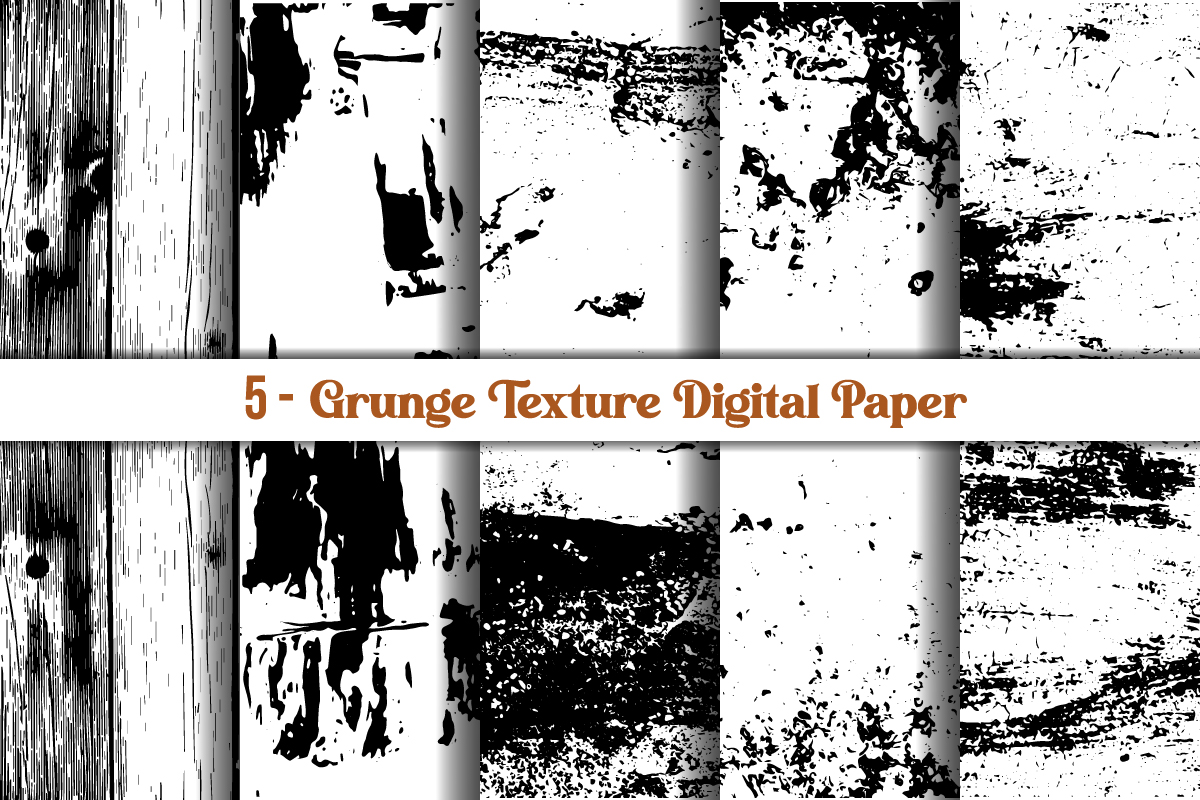 Black grunge digital paper. dirty distressed texture background