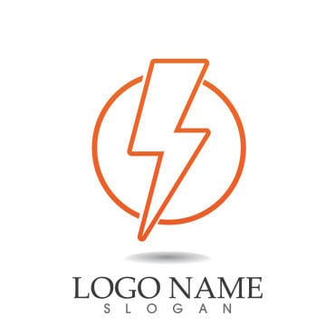 Thunderbolt Flash Logo Templates 314909