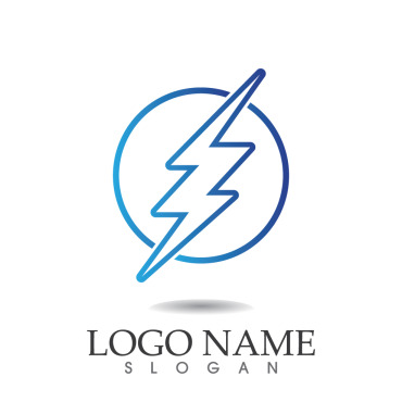 Thunderbolt Flash Logo Templates 314924