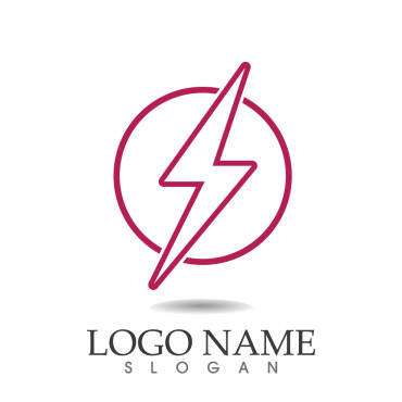 Thunderbolt Flash Logo Templates 314933