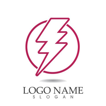 Thunderbolt Flash Logo Templates 314934