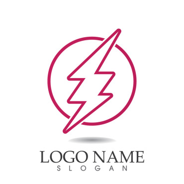 Thunderbolt Flash Logo Templates 314939