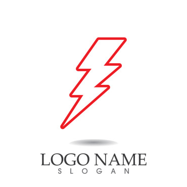 Thunderbolt Flash Logo Templates 314983