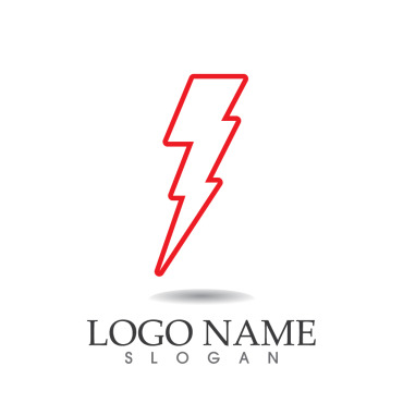 Thunderbolt Flash Logo Templates 314993