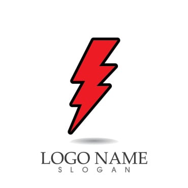 Thunderbolt Flash Logo Templates 315069