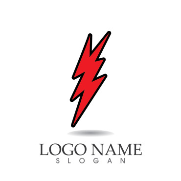 Thunderbolt Flash Logo Templates 315095