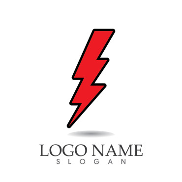 Thunderbolt Flash Logo Templates 315096