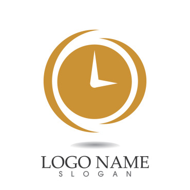 Clock Time Logo Templates 315174