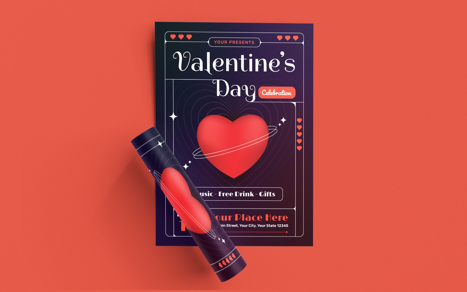 New Valentine's Day Flyer Template