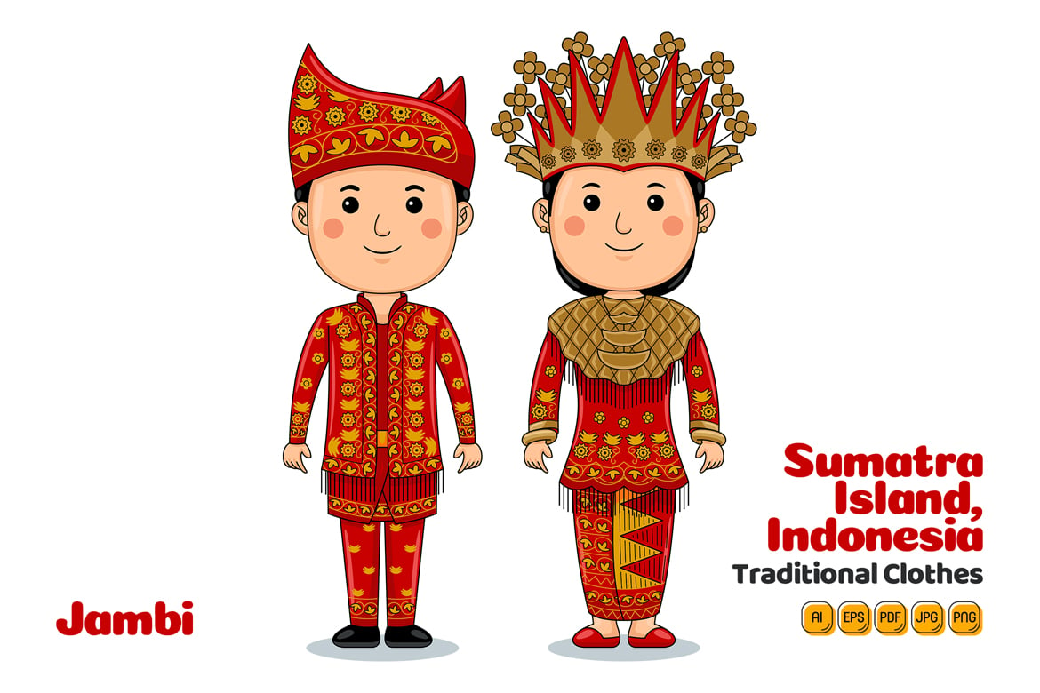 Jambi Indonesia Traditional Cloth