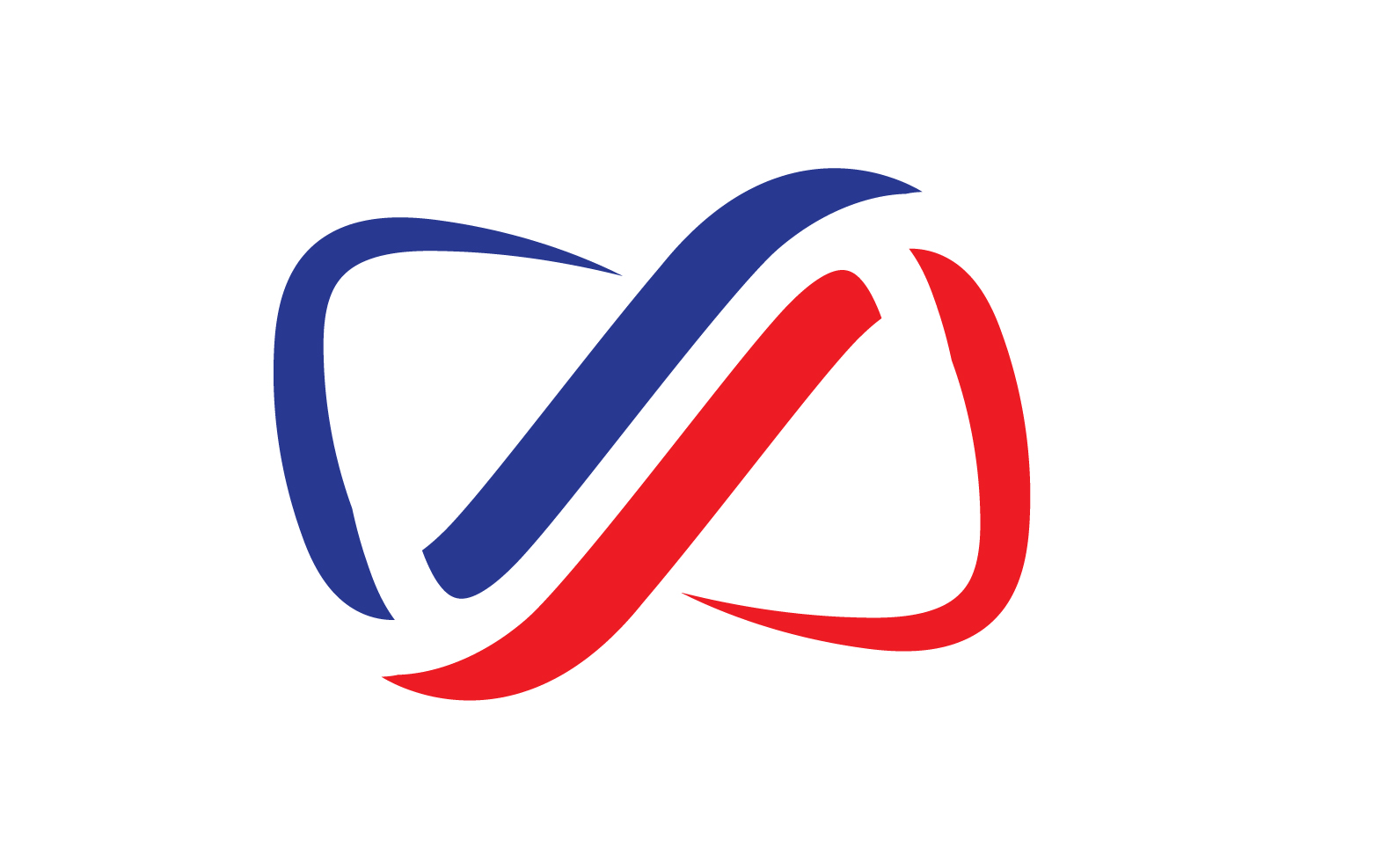 Infinity loop line logo and symbol vector v15