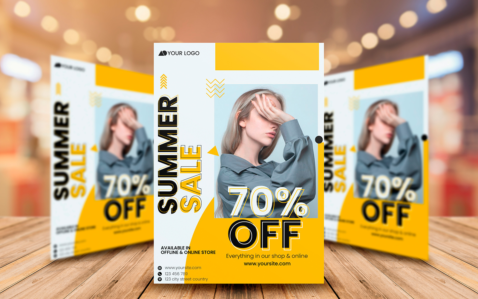 Summer Sale Flyer Template 1