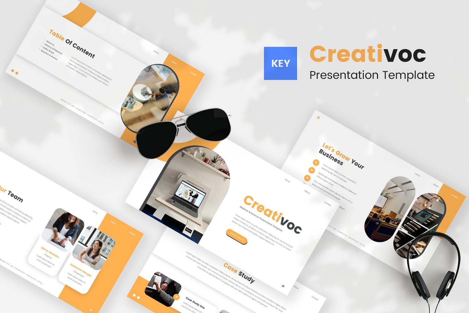 Creativoc — Webinar And Ecourse Keynote Template