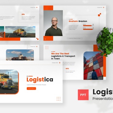 Delivery Transport PowerPoint Templates 316285