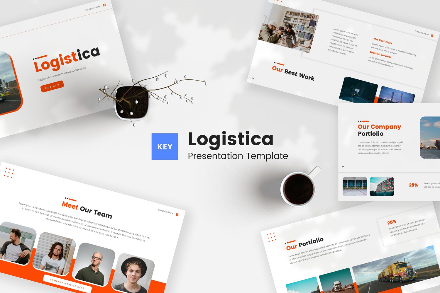 Logistica — Logistic And Transport Keynote Template