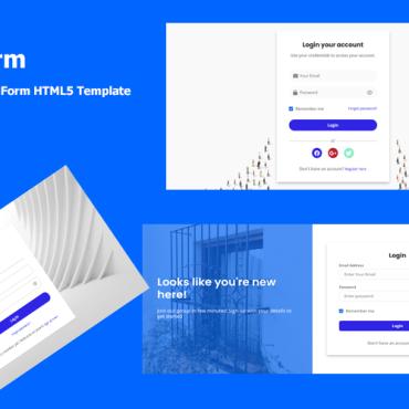 Login Bootstrap Specialty Pages 316445