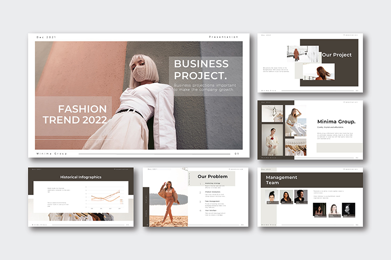 Fashion Business PowerPoint Presentation Template